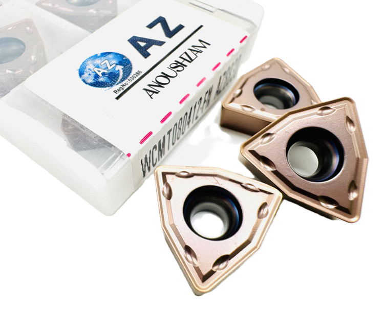 اینسرت تراشکاری (Turning Insert) WCMT080412-FN - AZ8830