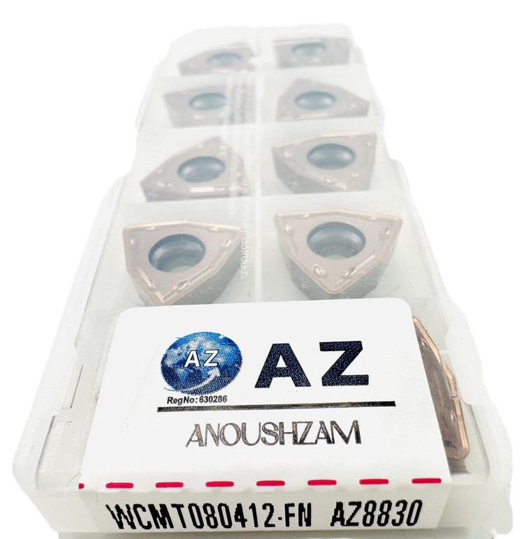 اینسرت تراشکاری (Turning Insert) WCMT080412-FN - AZ8830