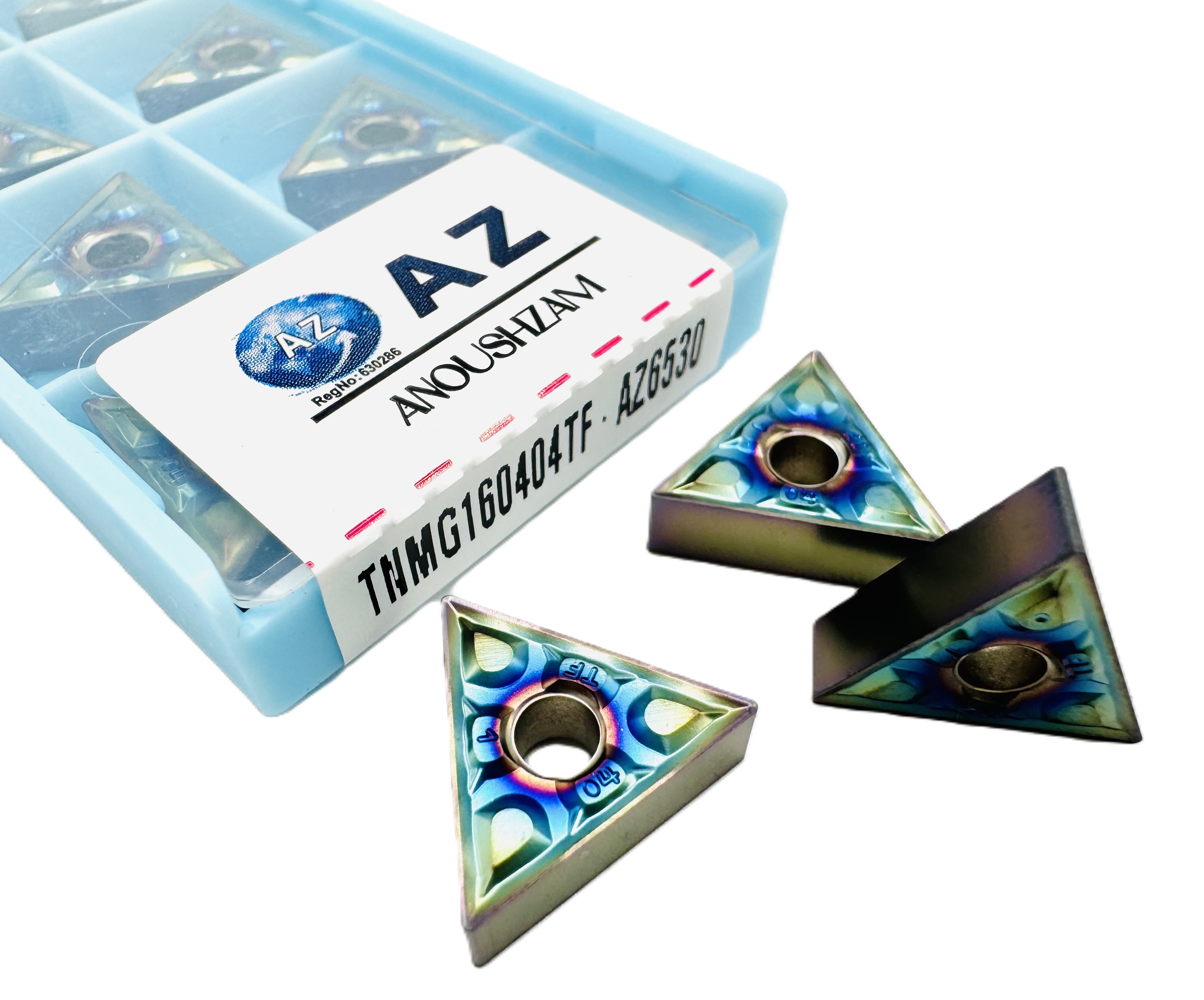 اینسرت تراشکاری  برند AZ مدل TNMG160404-TF AZ6530