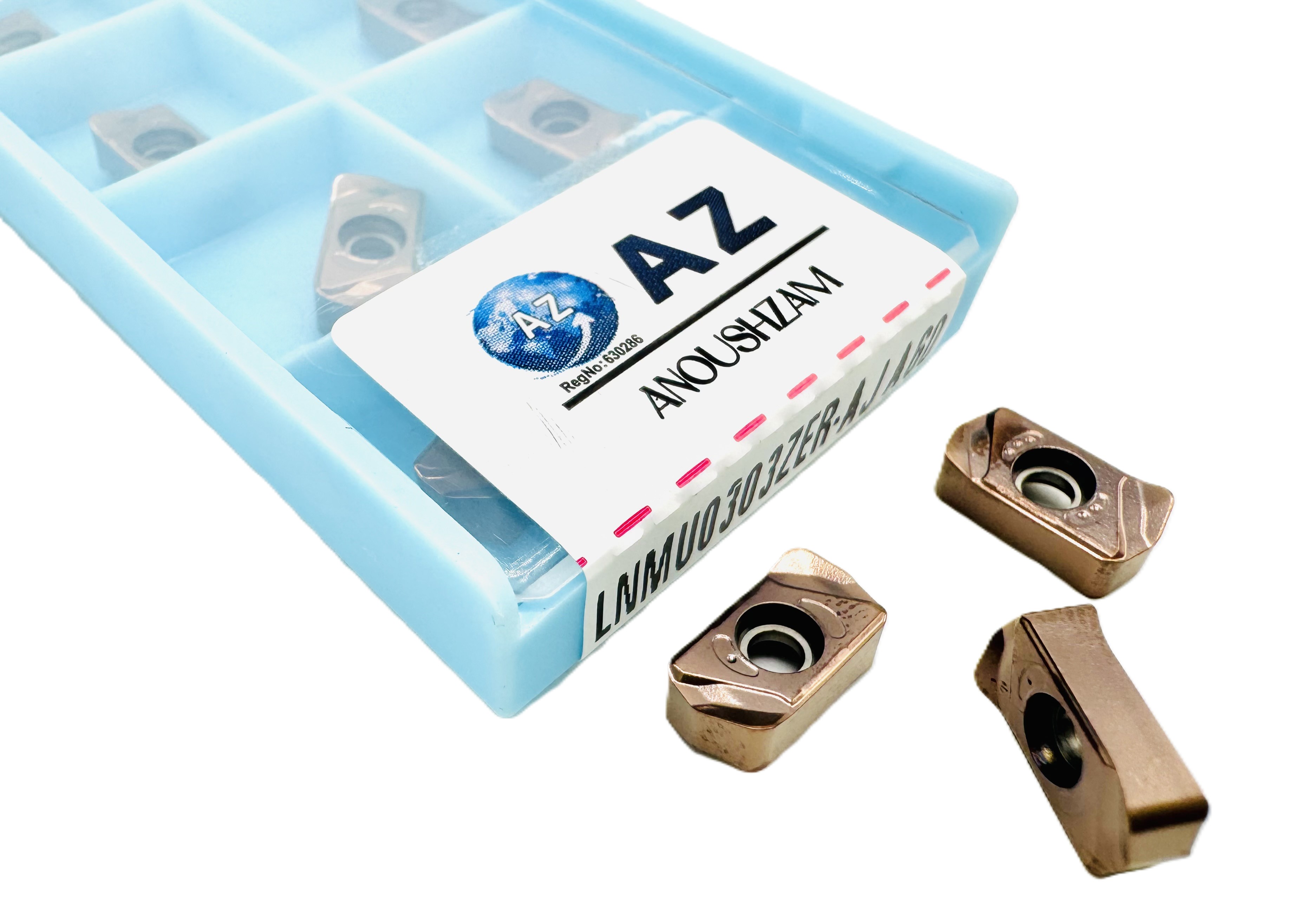 اینسرت فرز کاری برند AZ مدل LNMU0303ZER-AJ A60