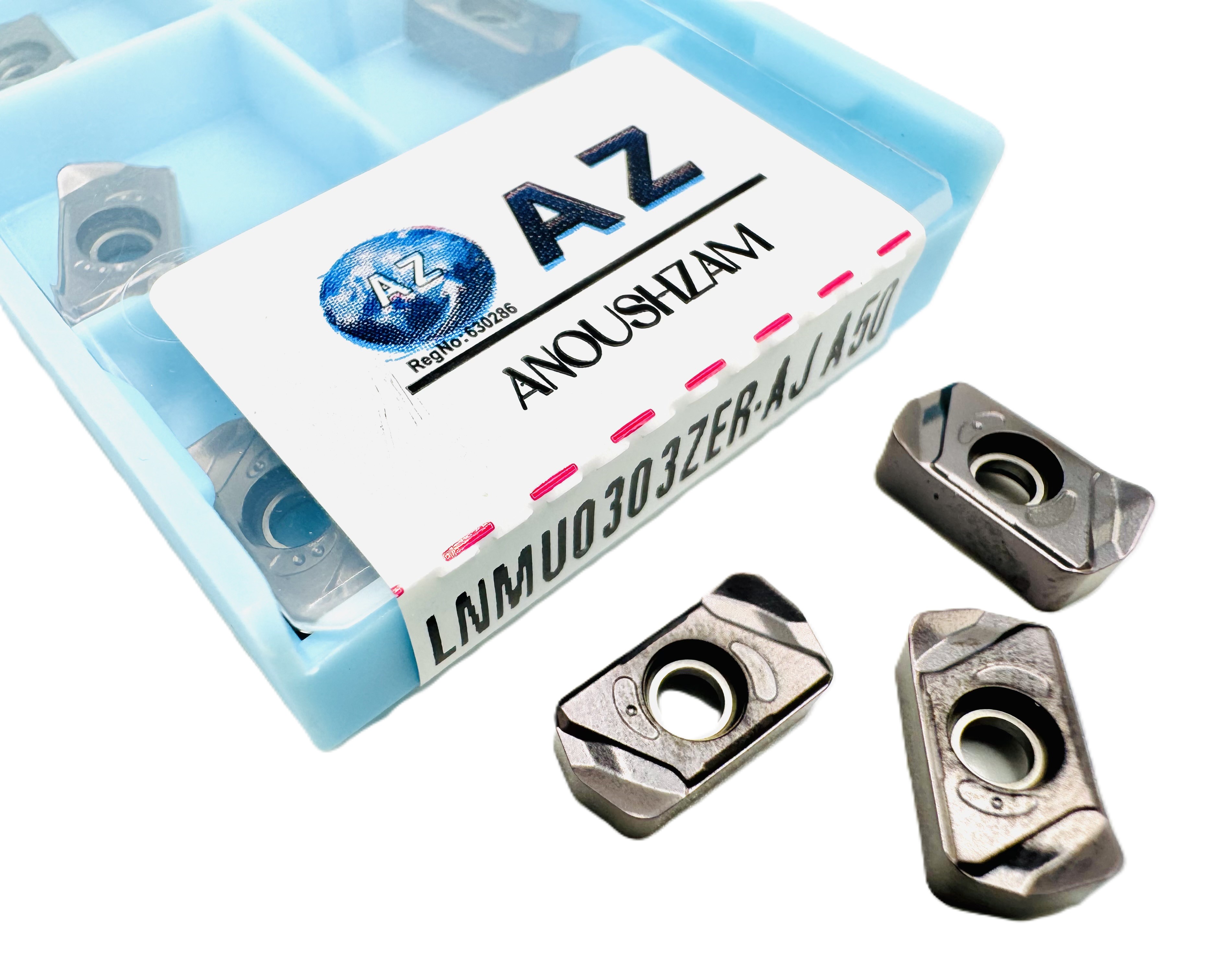 اینسرت فرز کاری برند AZ مدل LNMU0303ZER-AJ A50