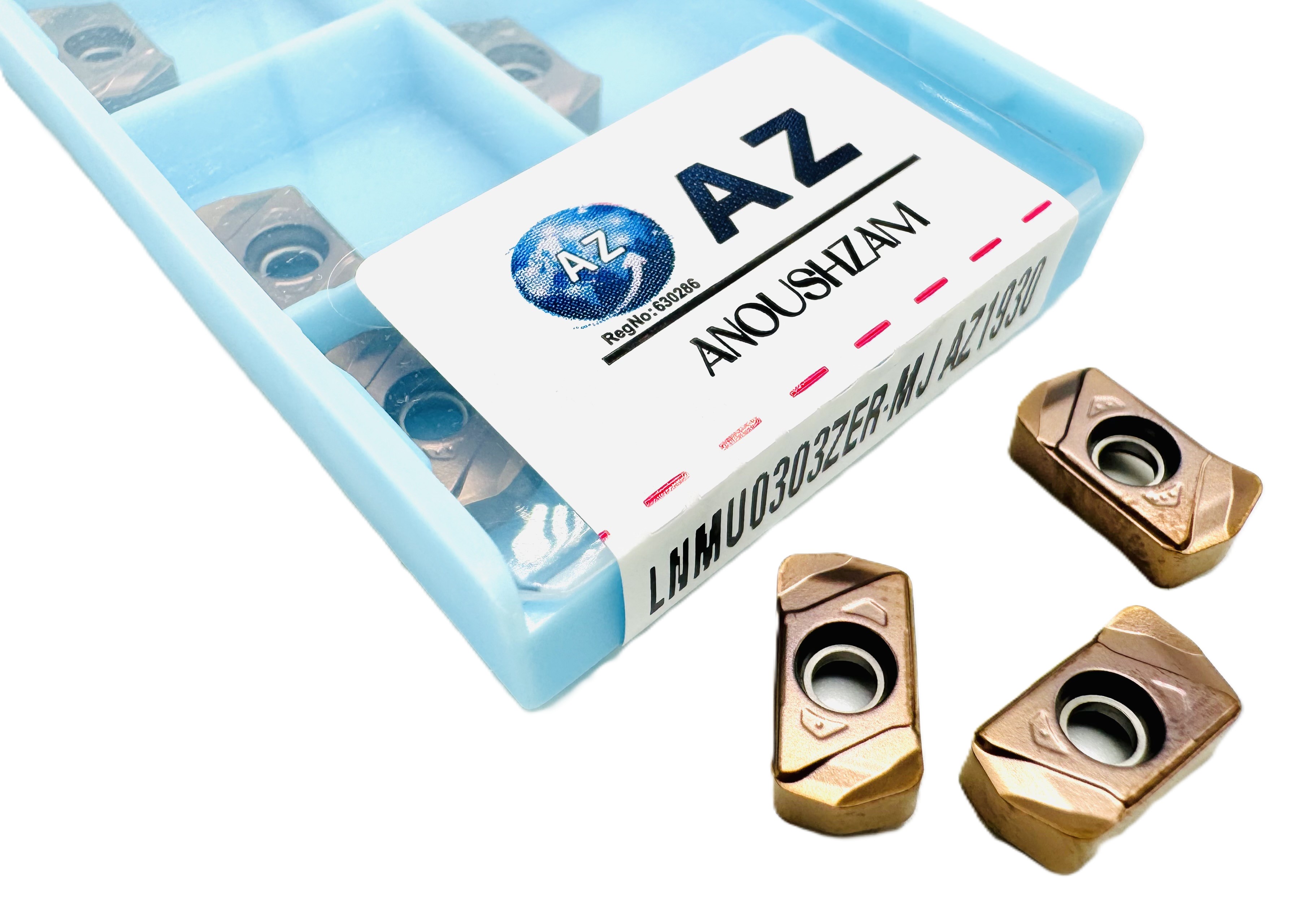 اینسرت فرز کاری برند AZ مدل LNMU0303ZER-MJ AZ1930
