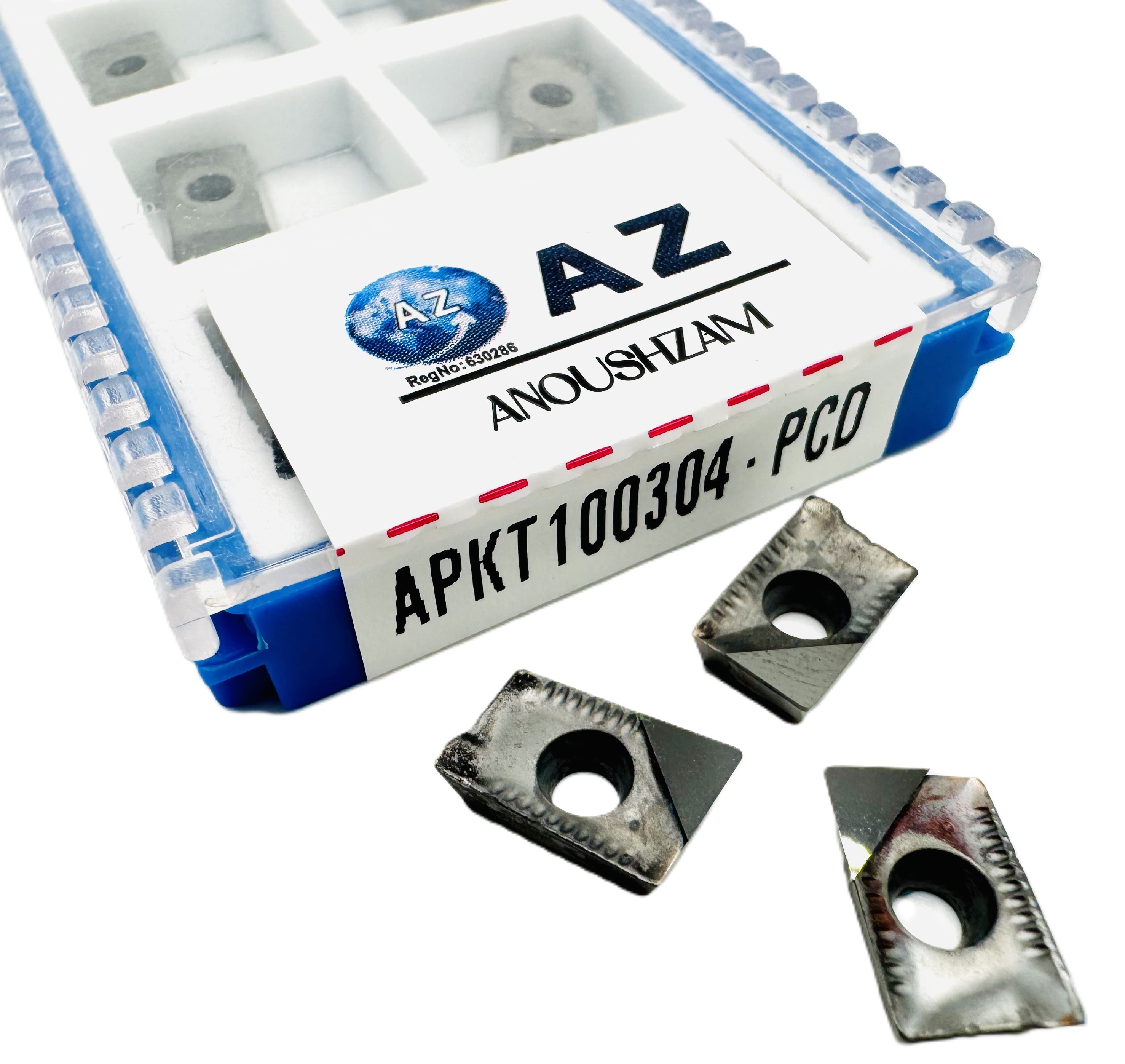 اینسرت تراشکاری  برند AZ مدل APKT1003-PCD