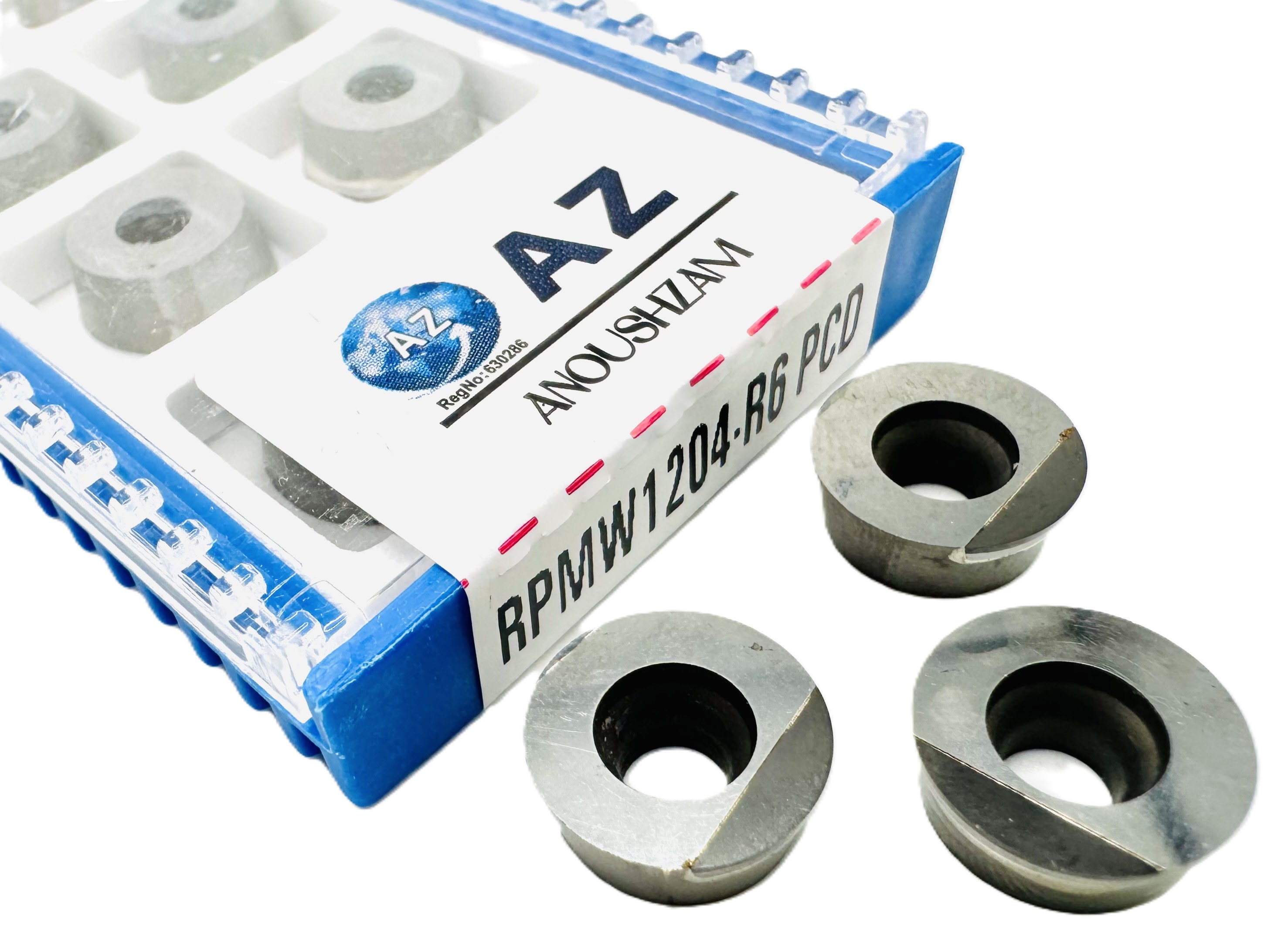 اینسرت تراشکاری برند AZ مدل (Milling Insert) RPMW1204-PCD